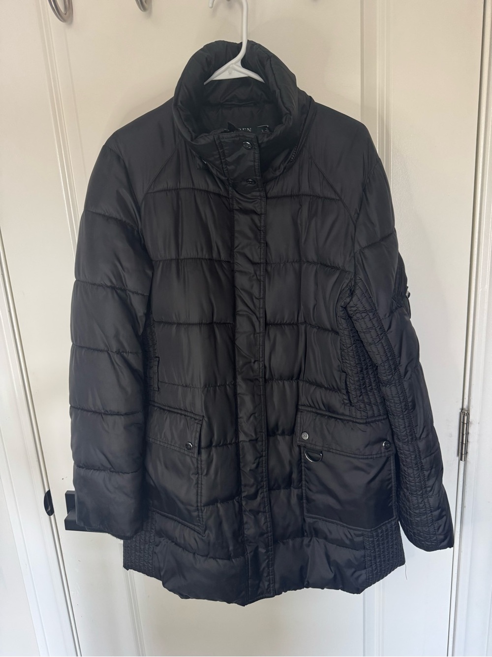 Ralph Lauren Black Quilted Puffer Jacket
